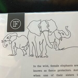 The circle remains. In the wild elephants are known as‎ fierce protectors